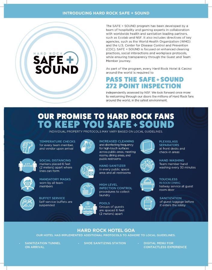 Hard Rock Hotel Goa קלנגוטה מראה חיצוני תמונה Safe and Sound Club Promise