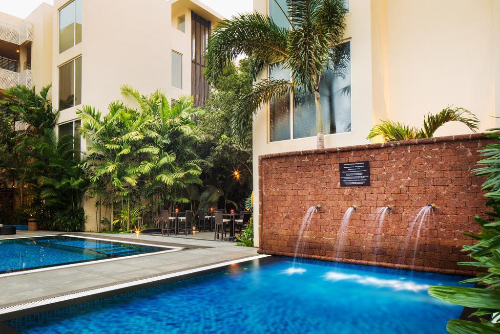 Hard Rock Hotel Goa קלנגוטה מראה חיצוני תמונה The swimming pool at the hotel
