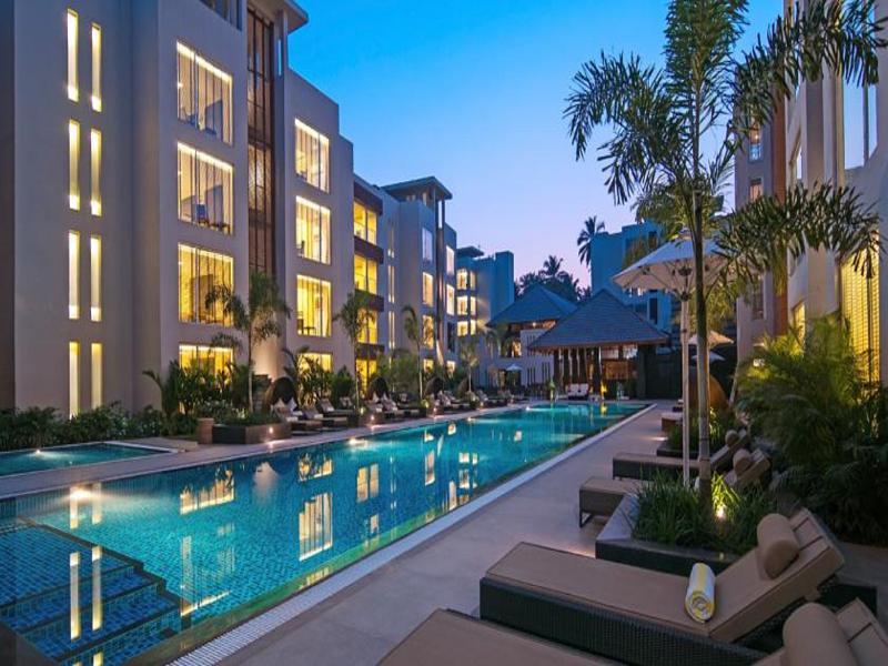 Hard Rock Hotel Goa קלנגוטה מראה חיצוני תמונה The pool at the hotel