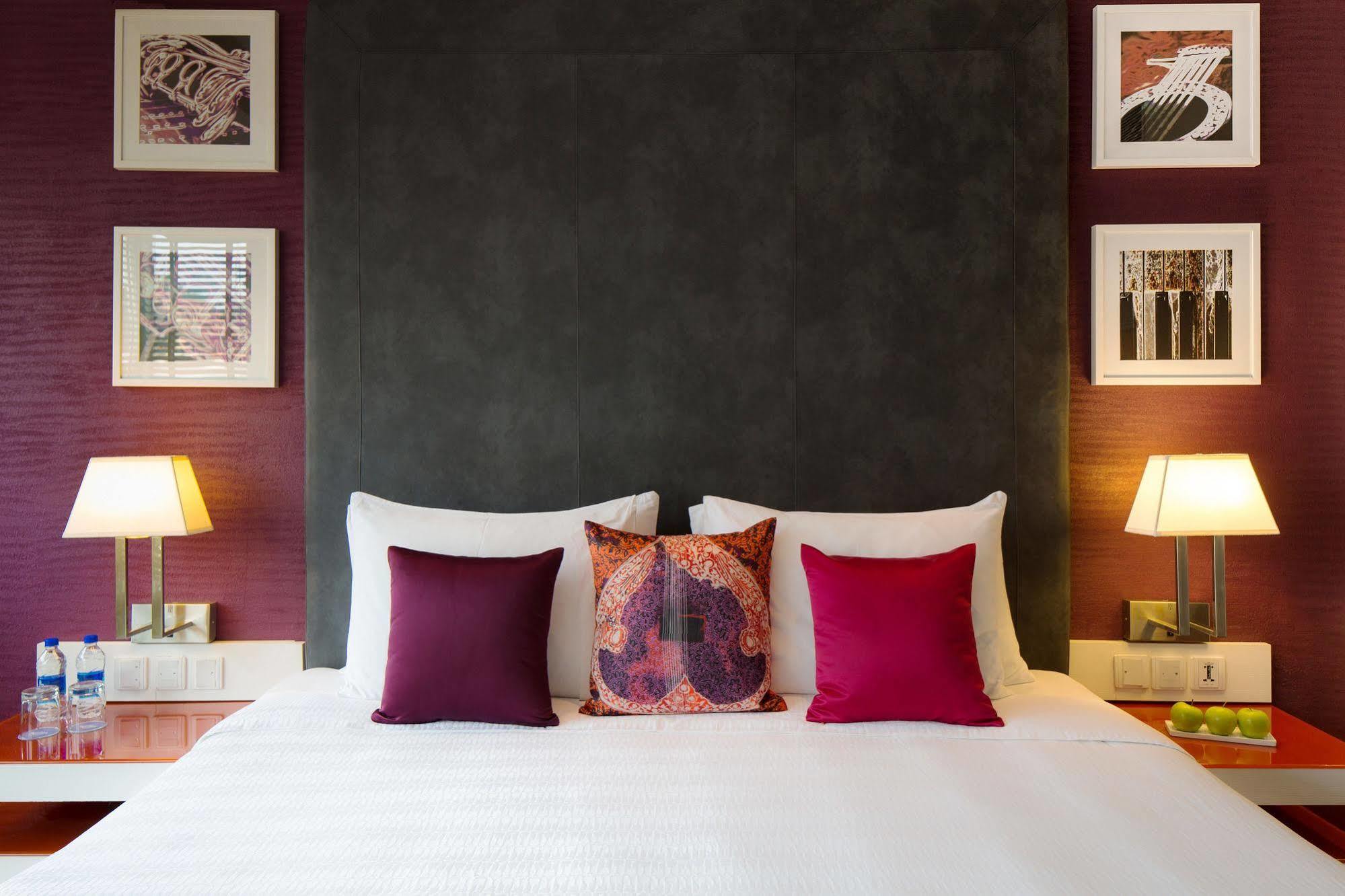 Hard Rock Hotel Goa קלנגוטה מראה חיצוני תמונה A bedroom at the hotel